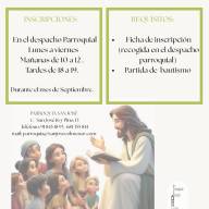 Catequesis 2026-2027